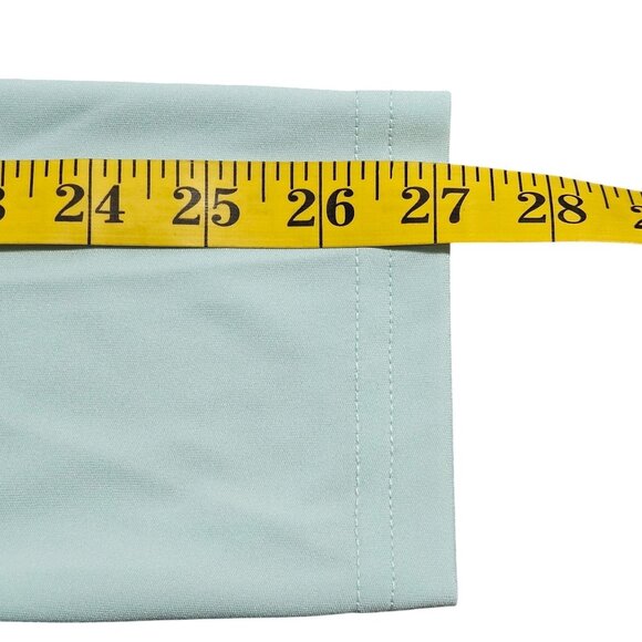 Vapor Apparel Mens Long Sleeve Performance Shirt XL Polyester Aqua UPF 50+ - Picture 9 of 11